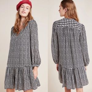 Tribalfemme black and white houndstooth dress